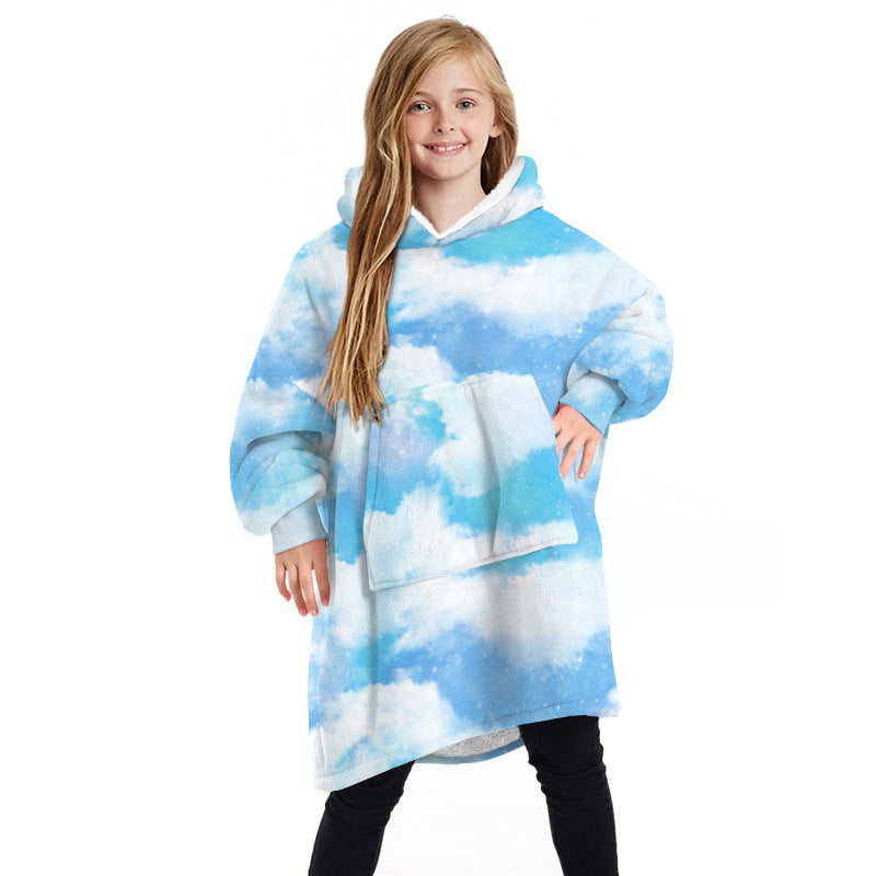 Little Cloud kids wearable blanket hoodie
