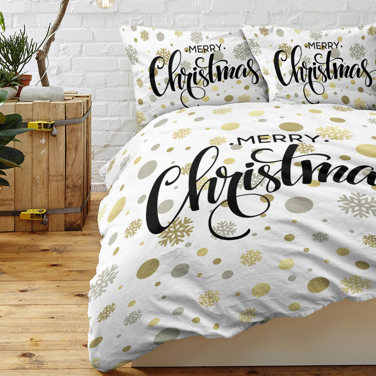 Merry Christmas duvet cover set – view 3