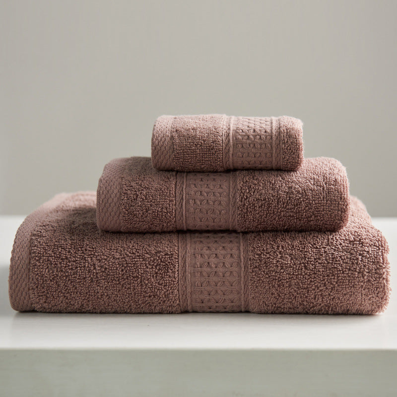 Pure cotton 3-piece bath towel set – view 5