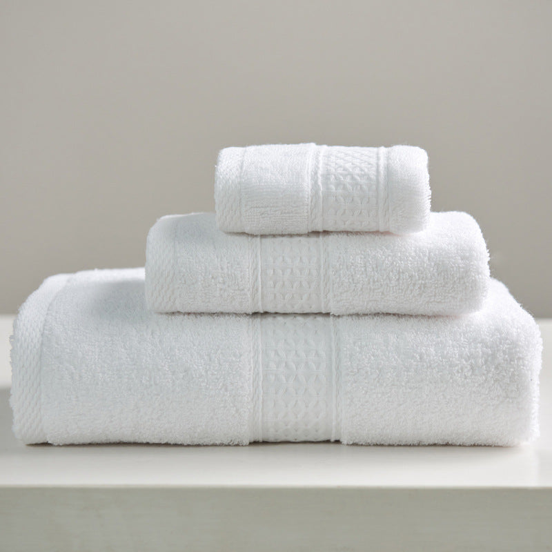 Pure cotton 3-piece bath towel set – view 1