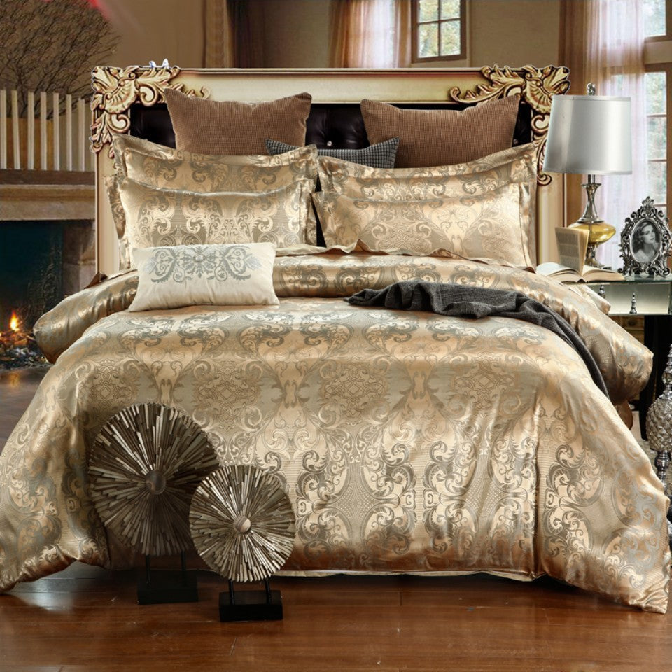 Jacquard duvet cover set – view 1