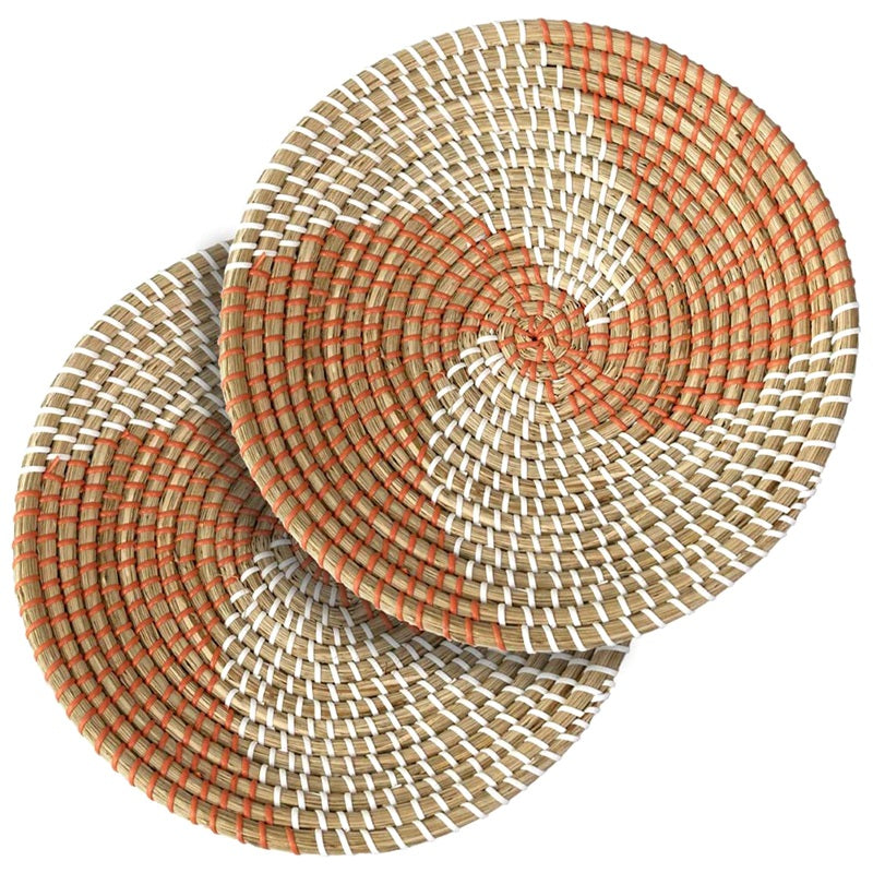 Woven swirl wall tray – view 3