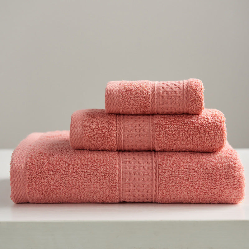 Pure cotton 3-piece bath towel set – view 7