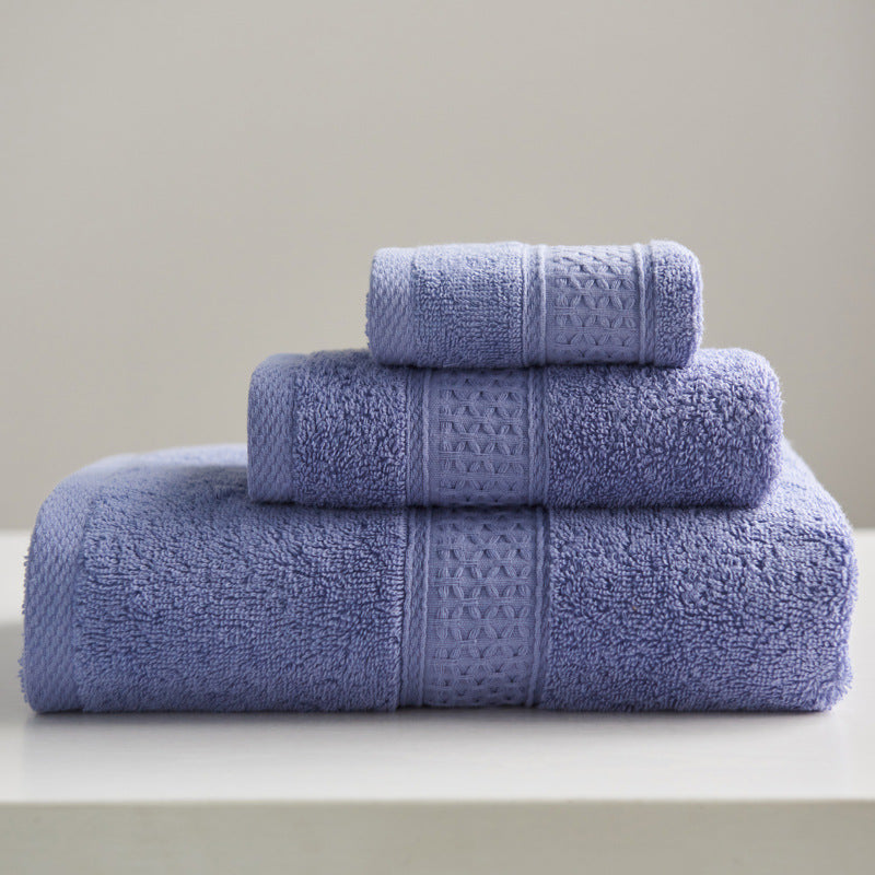 Pure cotton 3-piece bath towel set – view 8