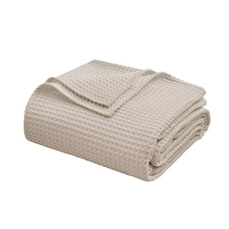 Cotton waffle weave blanket – view 4
