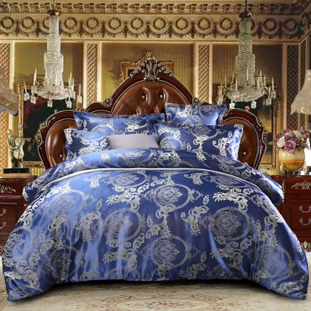 Jacquard duvet cover set – view 5