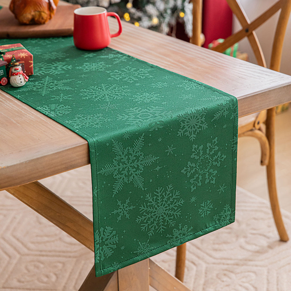 Christmas jacquard table runner – view 4