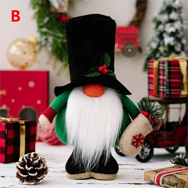 Scandinavian Christmas Gnome Plush – Top Hat