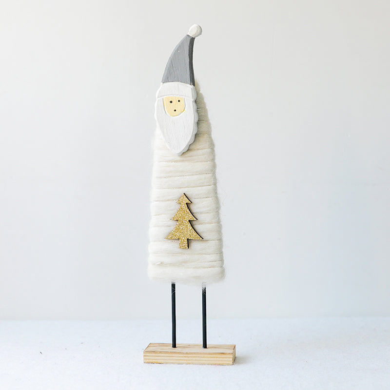 Woolly felt Christmas figure – view 4