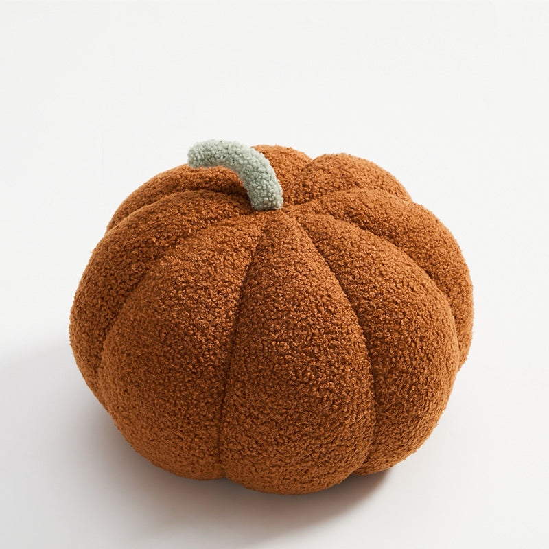 Plush pumpkin throw pillow – view 3