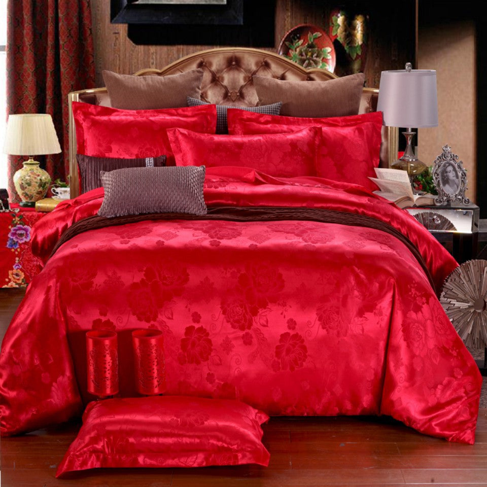 Jacquard duvet cover set – view 3