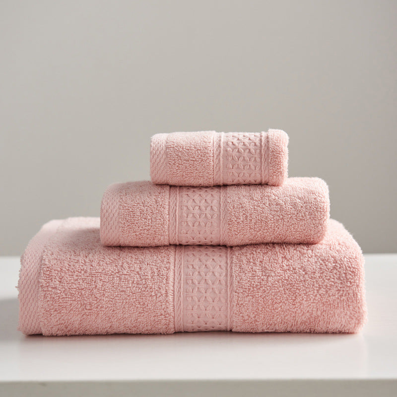 Pure cotton 3-piece bath towel set – view 6