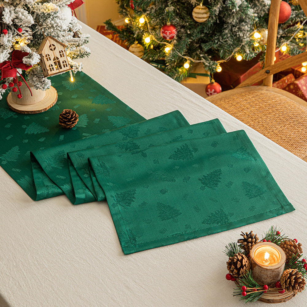 Christmas jacquard table runner – view 6