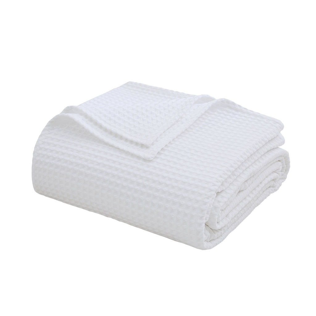 Cotton waffle weave blanket – view 5