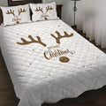 Reindeer Christmas quilt set – view 1