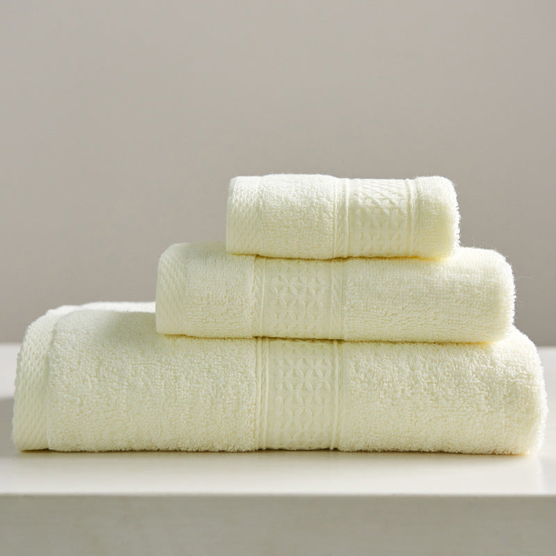 Pure cotton 3-piece bath towel set – view 9