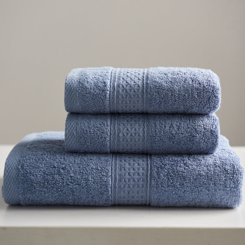 Pure cotton 3-piece bath towel set – view 3