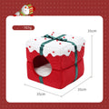 Christmas Gift Box Cat Bed – Gift Box, 35 x 35 x 35 cm
