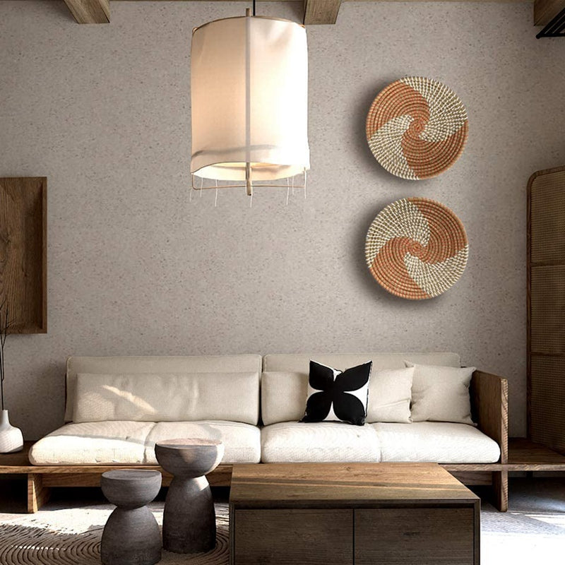 Woven swirl wall tray – view 2