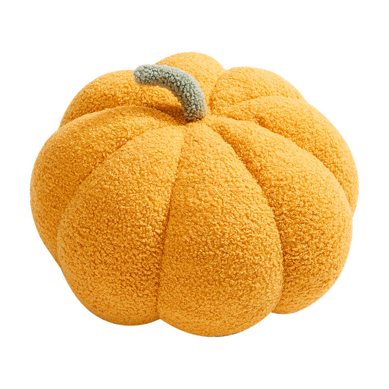 Plush pumpkin throw pillow – view 1
