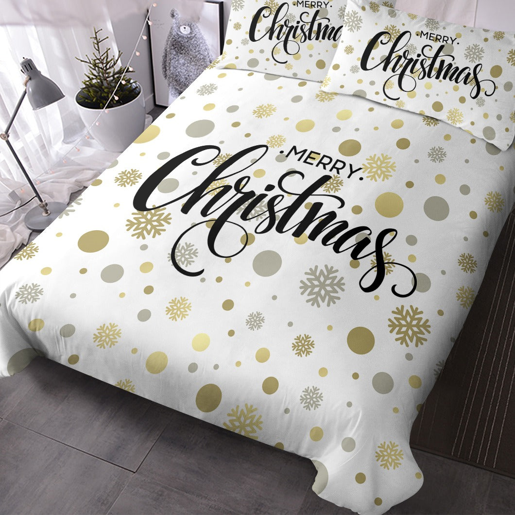 Merry Christmas duvet cover set – view 1